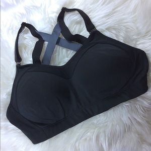 Champion Black Strappy Back Sports Bra
